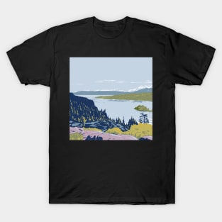 Lake Tahoe State Park California T-Shirt